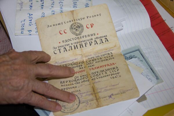 Участница битвы за Сталинград: посиди со мной до вечера, и приходи - почаще Участница битвы за Сталинград: посиди со мной до вечера, и приходи - почаще - Sputnik Молдова