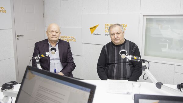 Victor Cojocaru și Ştefan Gheorghiţă - Sputnik Moldova-România