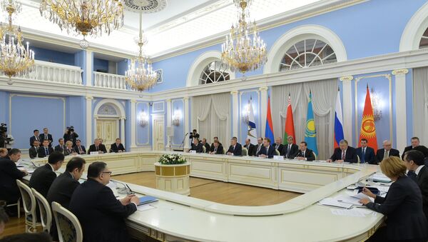 Первое заседание межправительственного совета ЕАЭС. Архивное фото - Sputnik Moldova-România