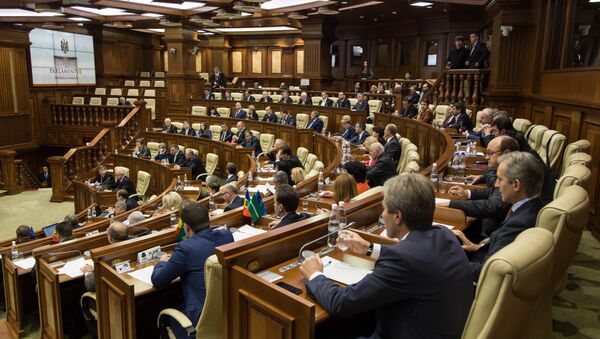 Заседание Парламента Ședința Parlamentului - Sputnik Молдова