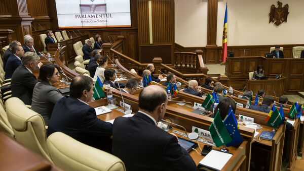 Заседание Парламента Ședința Parlamentului - Sputnik Moldova