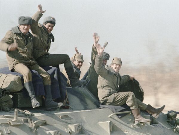 Retragerea contingentului limitat al trupelor sovietice din Afganistan. 14 februarie 1989 - Sputnik Moldova