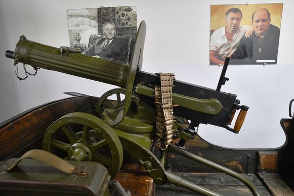 Пулемет в музее киноконцерна Мосфильм - Sputnik Молдова