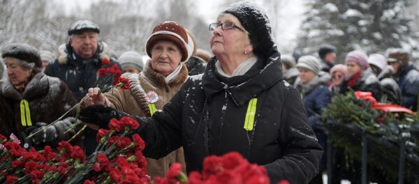 Мероприятия в честь 75-летия снятия блокады Ленинграда Мероприятия в честь 75-летия снятия блокады Ленинграда - Sputnik Молдова