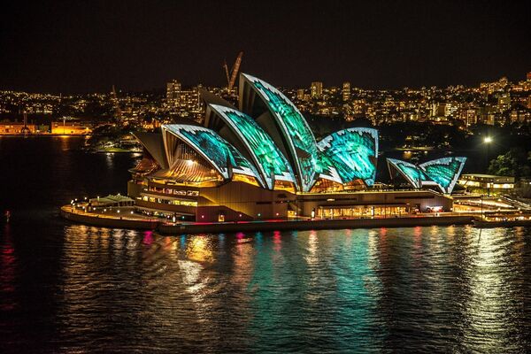 Вид на Сиднейский оперный театр в Австралии - Sputnik Молдова