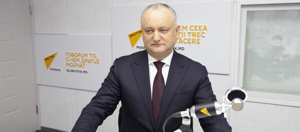 Președintele Republicii Moldova Igor Dodon - Sputnik Moldova
