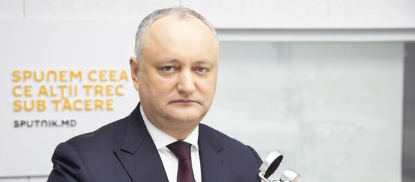 Președintele Republicii Moldova Igor Dodon - Sputnik Moldova