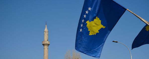 Празднование 10-летия независимости Косово Празднование 10-летия независимости Косово - Sputnik Moldova-România