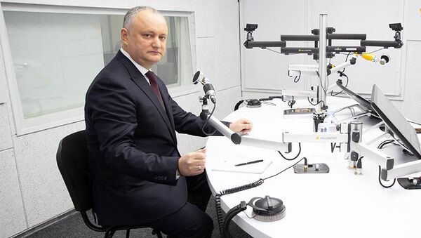 Igor Dodon, despre cooperarea cu politicienii din România - Sputnik Moldova-România