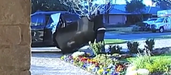 В Далласе ворам пришлось вернут обратно телевизор, потому что он не помещался в угнанный автомобиль - Sputnik Молдова