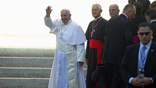 El papa Francisco expone las enfermedades espirituales de la curia romana - Sputnik Молдова