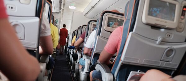 На борту самолета - Sputnik Молдова