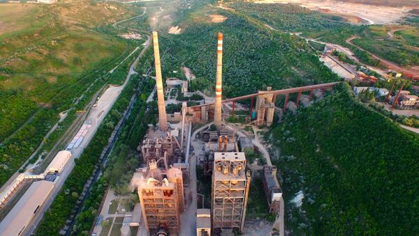 Uzina de ciment din or. Rezina цементный завод г. Резина - Sputnik Moldova
