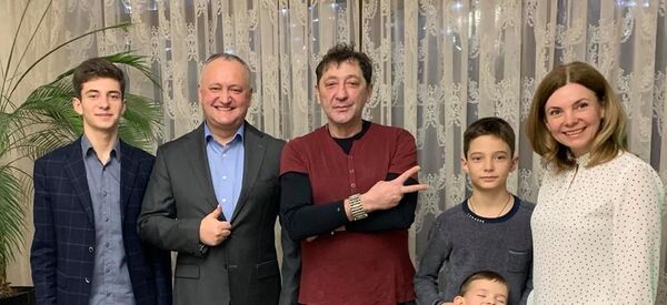 Додон и Лепс - Sputnik Молдова