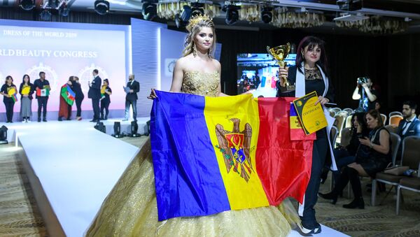 Чемпионат мира по свадебной прическе и макияжу и международный конкурс Dress of the World в Баку - Sputnik Moldova
