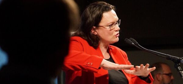 Andrea Nahles, lider SPD Andrea Nahles, lider SPD - Sputnik Moldova-România