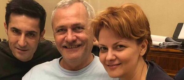 Lia Olguta Vasilescu, Claudiu Manda şi Liviu Dragnea - Sputnik Moldova-România