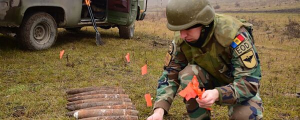 22 de obiecte explozive, distruse de geniştii Armatei Naţionale - Sputnik Молдова