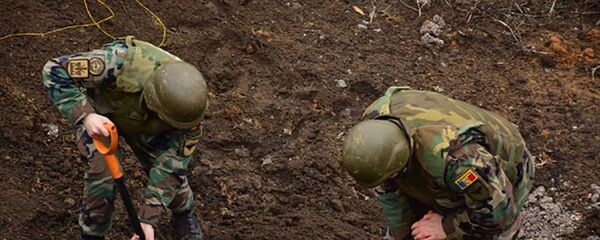 22 de obiecte explozive, distruse de geniştii Armatei Naţionale - Sputnik Молдова