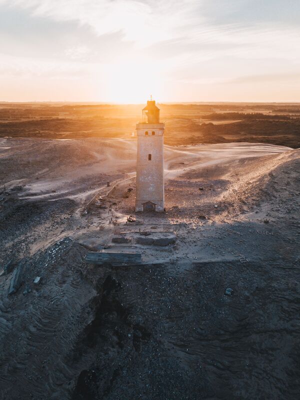 Заброшенный маяк Кнуде, Дания - Sputnik Молдова