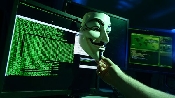 Atac hacker al Anonymous - grup de hackeri - Sputnik Moldova-România