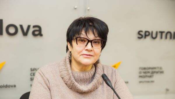 Ирина Пласкевич в пресс-центре Sputnik Молдова - Sputnik Молдова