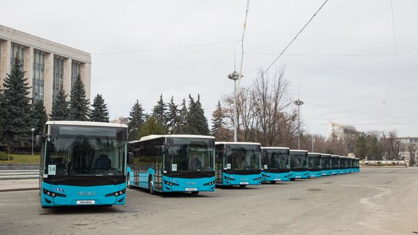 Autobuze noi автобусы - Sputnik Молдова