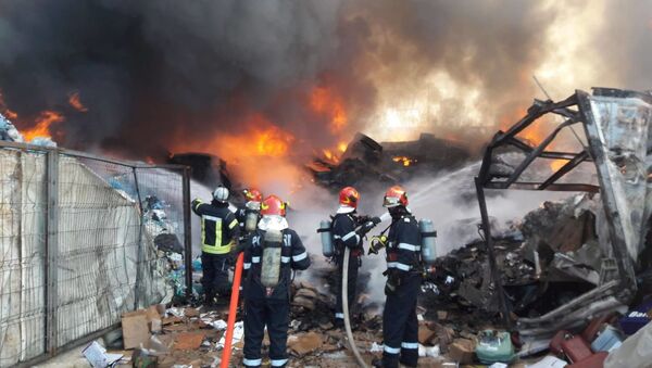 Incendiu lângă București - Sputnik Moldova