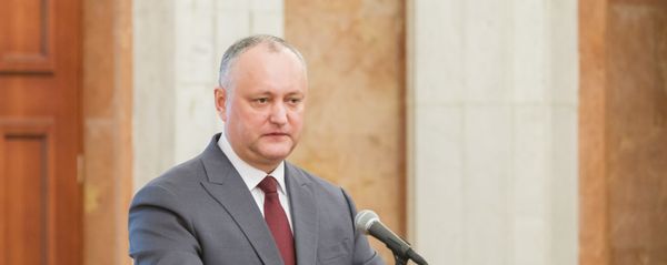 Президент Молдовы Игорь Додон Президент Молдовы Игорь Додон - Sputnik Молдова