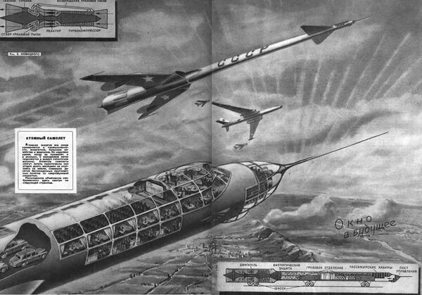 Атомный самолет - Sputnik Молдова
