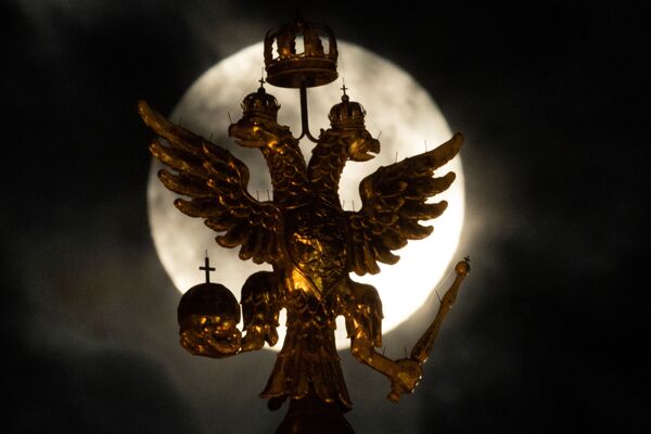 Super Luna, văzută la Moscova - Sputnik Moldova