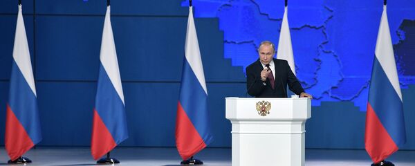 Ежегодное послание президента РФ В. Путина Федеральному Собранию - Sputnik Moldova-România