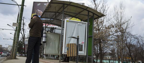 Остановка общественного транспорта - Sputnik Молдова