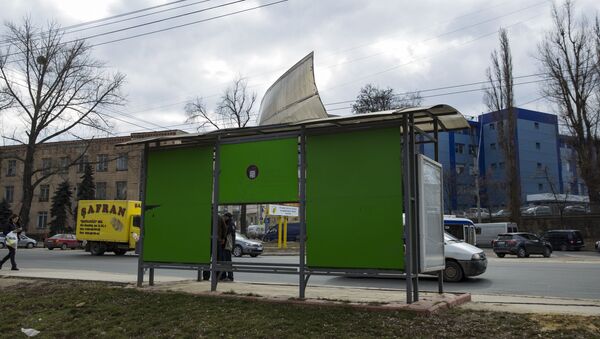 Остановка общественного транспорта - Sputnik Молдова