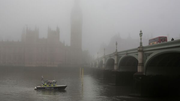 Ceață la Londra - Sputnik Moldova