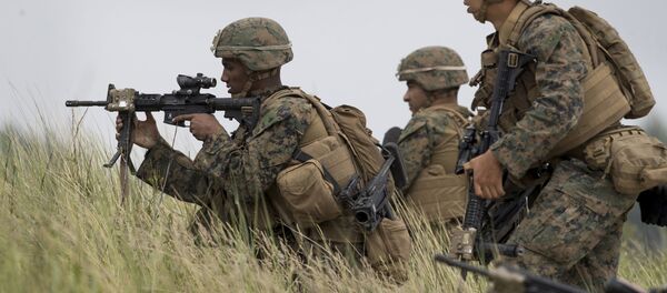 Учения военнослужащих НАТО - Sputnik Moldova-România
