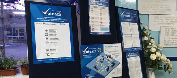 В Молдове открылись избирательные участки - Sputnik Молдова