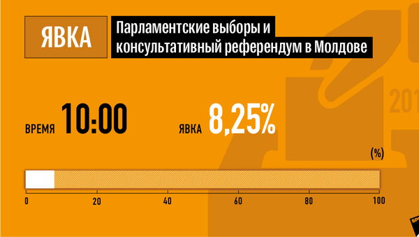 Явка на выборы - Sputnik Молдова