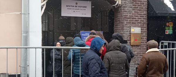 Голосование на выборах в парламент Молдовы в Москве - Sputnik Молдова