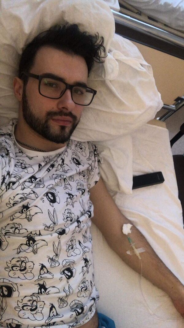 Эксклюзивные фото: фаворит отбора на Евровидение – на грани жизни и смерти - Sputnik Молдова