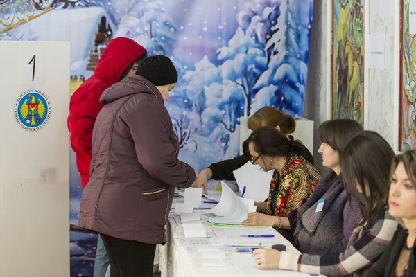 Работа избирательной комиссии - в самом разгаре.  - Sputnik Молдова