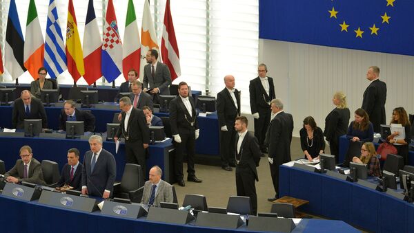 Пленарная сессия Европейского парламента - Sputnik Moldova-România