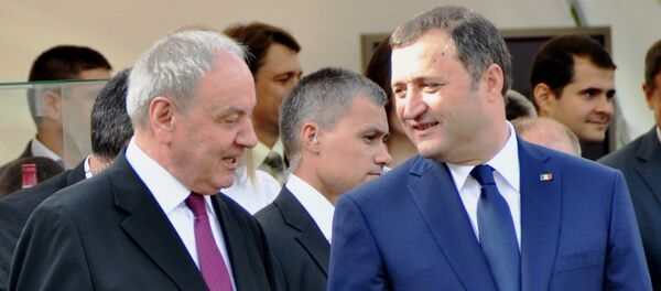 Vlad Filat Nicolaie Timofti Влад Филат Николай Тимофти - Sputnik Moldova