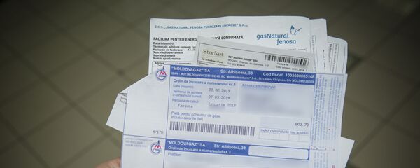 Счета за коммунальные услуги - Sputnik Moldova