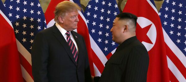U.S. President Donald Trump and North Korean leader Kim Jong Un - Sputnik Moldova