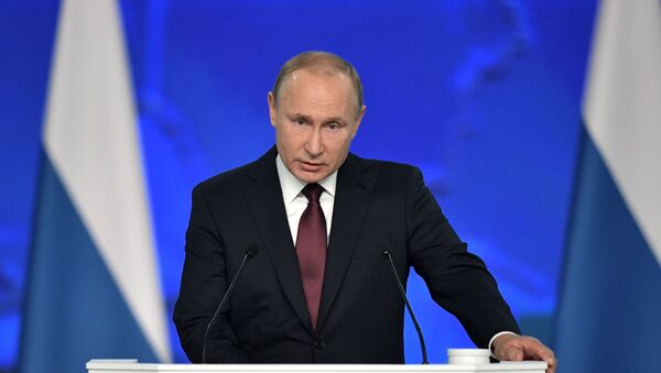 Ежегодное послание президента РФ В. Путина Федеральному Собранию - Sputnik Молдова