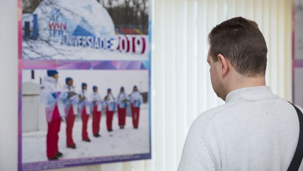 Выставка, посвященная XXIX Зимней Универсиаде-2019 в Красноярске - Sputnik Молдова