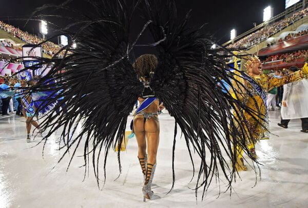 Принцесса карнавала на карнавале в Рио-де-Жанейро, Бразилия - Sputnik Moldova-România