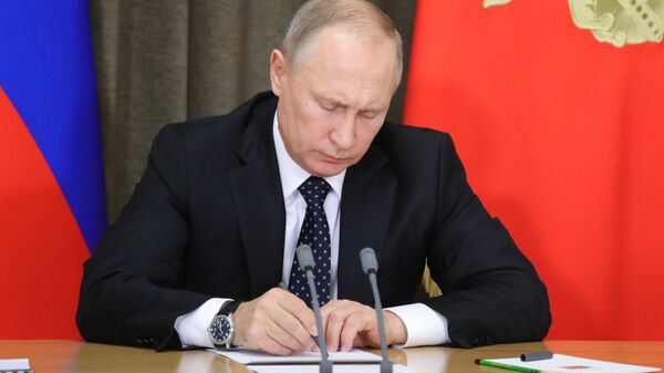 Президент России Владимир Путин, архивное фото - Sputnik Moldova