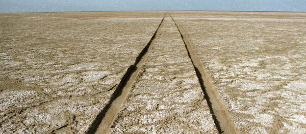 Дно отступившего Аральского моря - Sputnik Молдова